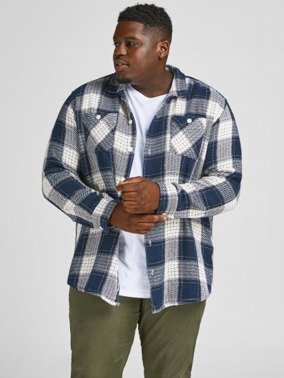 Jack & Jones JORHERITAGE Overshirt - Overhemden - Overhemden Grote Maten Heren
