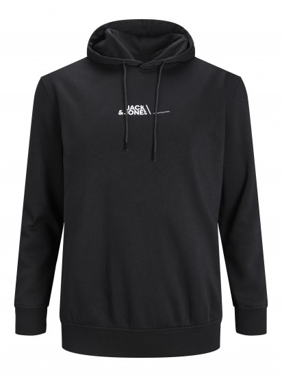 Jack & Jones JPRBLABOOSTER SWEAT Black - Sweaters & hoodies - Sweaters & Hoodies Grote Maten Heren