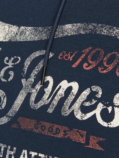 Jack & Jones JPRBLUBOOSTER SWEAT Hoodie Navy - Sweaters & hoodies - Sweaters & Hoodies Grote Maten Heren