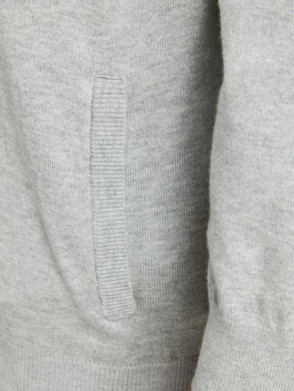 Jack & Jones JJEMIL Knit Turtle Zip Cardigan Light Grey - Sweaters & hoodies - Sweaters & Hoodies Grote Maten Heren