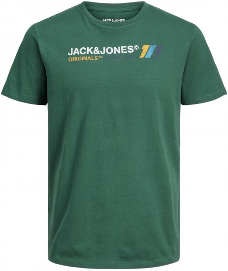 Jack & Jones JORNATE TEE Green - T-shirts - Grote Maten T-shirts Heren