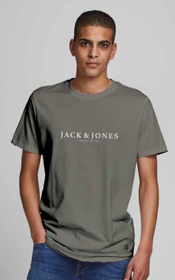 Jack & Jones JPRBLABOOSTER T-shirt Green - T-shirts - Grote Maten T-shirts Heren