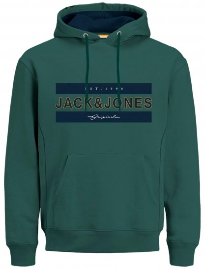 Jack & Jones JORFRIDAY Hoodie Green - Sweaters & hoodies - Sweaters & Hoodies Grote Maten Heren