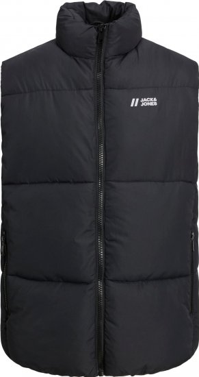 Jack & Jones JJMAX BODYWARMER black - Jassen - Grote Maten Herenjassen