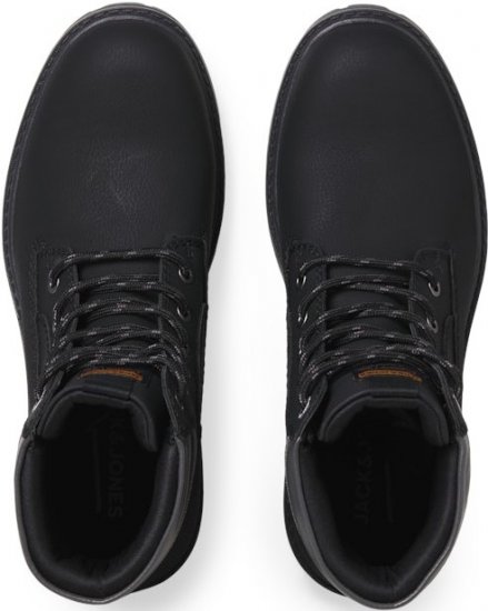 Jack & Jones FINIUS Lace-Up Boots Black - Herenschoenen 40-52 - 