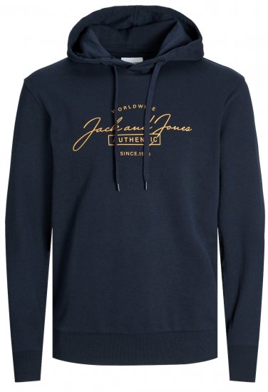 Jack & Jones JJFERRIS SWEAT Hoodie Navy Blazer - Sweaters & hoodies - Sweaters & Hoodies Grote Maten Heren