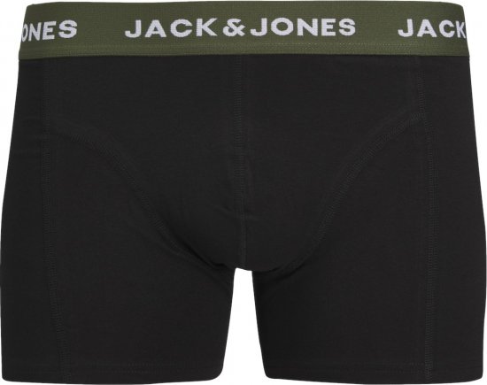 Jack & Jones JACARON Trunks 3-Pack Black - Ondergoed & zwem - Grote Maten Ondergoed Heren