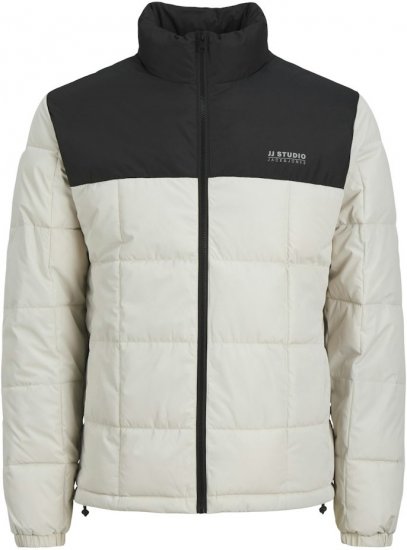 Jack & Jones BEN Windproof Jacket White - Jassen - Grote Maten Herenjassen