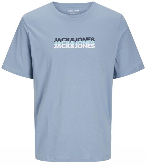 Jack & Jones JJCYBER T-Shirt Mountain Spring - T-shirts - Grote Maten T-shirts Heren
