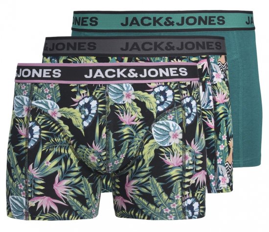 Jack & Jones JACDREW Trunks 3-Pack Multi-Colour - Ondergoed & zwem - Grote Maten Ondergoed Heren