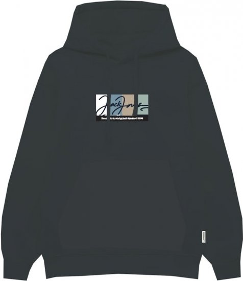 Jack & Jones PORTLAND Hoodie Grey - Sweaters & hoodies - Sweaters & Hoodies Grote Maten Heren