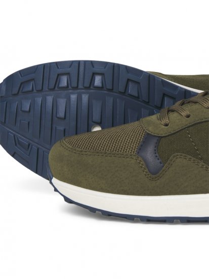 Jack & Jones Beech Combo Sneakers Green - Herenschoenen 40-52 - 