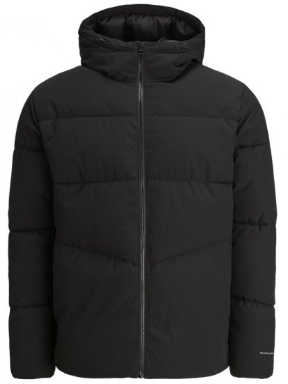 Jack & Jones Global Puffer Jacket Black - Jassen - Grote Maten Herenjassen