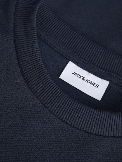 Jack & Jones Brandy Crew Neck Sweatshirt Sky Captain - Sweaters & hoodies - Sweaters & Hoodies Grote Maten Heren