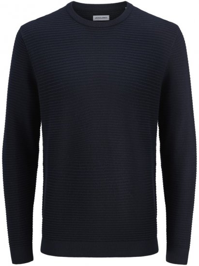 Jack & Jones Otto Crew Neck Knit Pullover Sky Captain - Sweaters & hoodies - Sweaters & Hoodies Grote Maten Heren