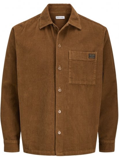 Jack & Jones Corduroy Long Sleeve Overshirt Monks Robe - Overhemden - Overhemden Grote Maten Heren