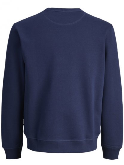 Jack & jones Norrebro Crew Neck Sweatshirt Ocean Cavern - Sweaters & hoodies - Sweaters & Hoodies Grote Maten Heren