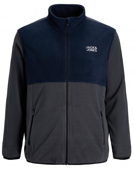 Jack & Jones Hype Fleece Ombre Blue - Jassen - Grote Maten Herenjassen