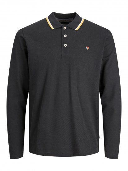Jack & Jones JPRBLUWIN Long Sleeve Polo Back - Polo shirts - Grote Maten Poloshirts Heren