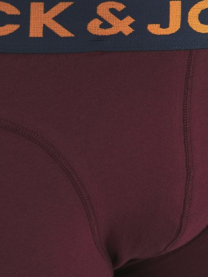 Jack & Jones LICHFIELD Trunks 3-Pack Burgundy - Ondergoed & zwem - Grote Maten Ondergoed Heren