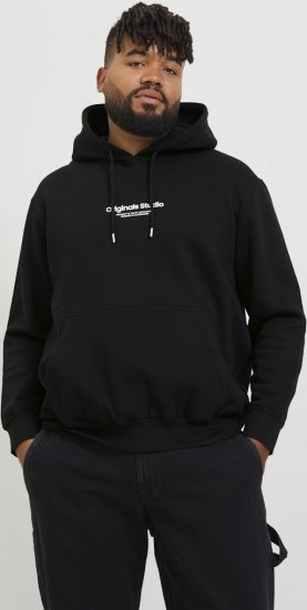 Jack & Jones ESTERBRO Hoodie Black - Sweaters & hoodies - Sweaters & Hoodies Grote Maten Heren