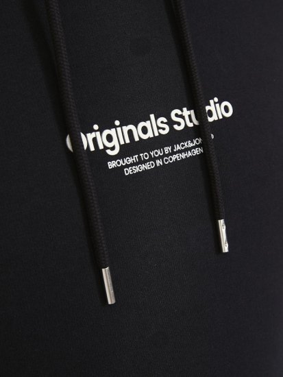 Jack & Jones ESTERBRO Hoodie Black - Sweaters & hoodies - Sweaters & Hoodies Grote Maten Heren