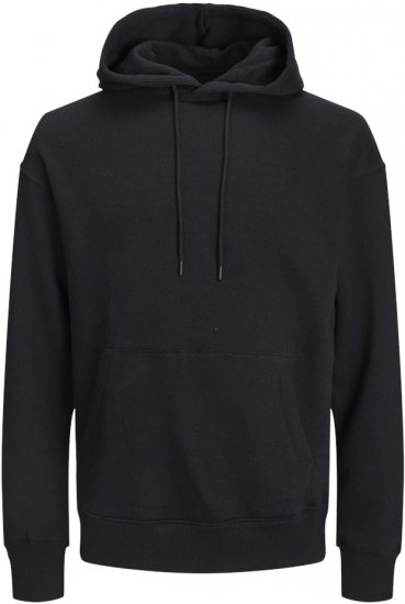 Jack & Jones BRADLEY Hoodie Black - Sweaters & hoodies - Sweaters & Hoodies Grote Maten Heren