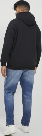 Jack & Jones BRADLEY Hoodie Black - Sweaters & hoodies - Sweaters & Hoodies Grote Maten Heren