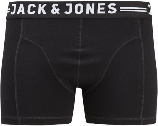 Jack & Jones SENSE Trunks 3-Pack Black - Ondergoed & zwem - Grote Maten Ondergoed Heren