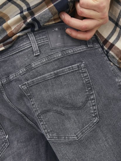 Jack & Jones MIKE ORIGINAL SQ 270 Jeans Black Denim - Jeans & broeken - Jeans & Broeken Grote Maten Heren