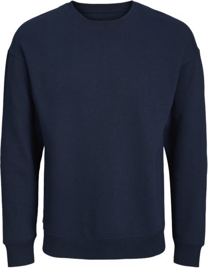Jack & Jones BRADLEY Sweatshirt Navy Blazer - Sweaters & hoodies - Sweaters & Hoodies Grote Maten Heren