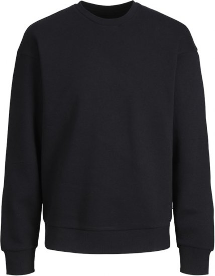 Jack & Jones BRADLEY Sweatshirt Black - Sweaters & hoodies - Sweaters & Hoodies Grote Maten Heren
