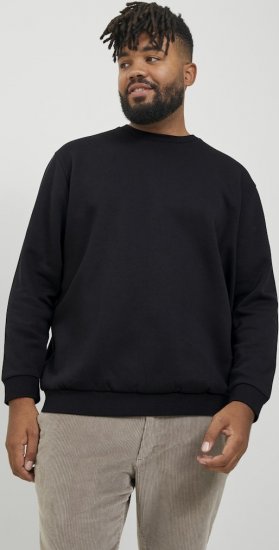 Jack & Jones BRADLEY Sweatshirt Black - Sweaters & hoodies - Sweaters & Hoodies Grote Maten Heren