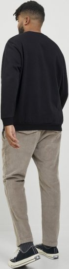 Jack & Jones BRADLEY Sweatshirt Black - Sweaters & hoodies - Sweaters & Hoodies Grote Maten Heren