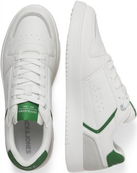 Jack & Jones Ealing 7992 Sneakers White/TREKKING GREEN - Herenschoenen 40-52 - 