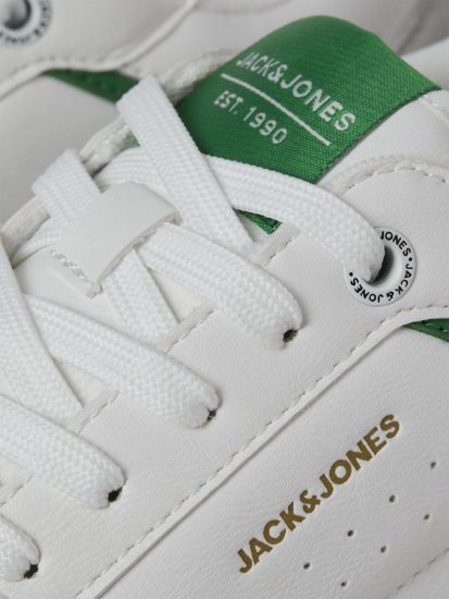 Jack & Jones Ealing 7992 Sneakers White/TREKKING GREEN - Herenschoenen 40-52 - 