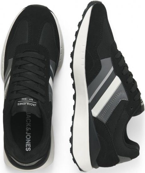 Jack & Jones Boston Combo Sneakers Black - Herenschoenen 40-52 - 