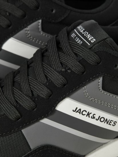 Jack & Jones Boston Combo Sneakers Black - Herenschoenen 40-52 - 