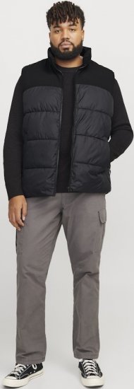 Jack & Jones MOON Bodywarmer Black - Jassen - Grote Maten Herenjassen