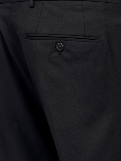 Jack & Jones SOLARIS Trousers Black - Pakken - Grote Maten Kostuum Heren