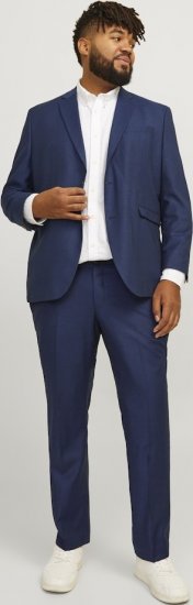 Jack & Jones SOLARIS Trousers Dark Navy - Pakken - Grote Maten Kostuum Heren
