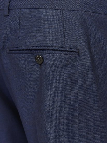 Jack & Jones SOLARIS Trousers Dark Navy - Pakken - Grote Maten Kostuum Heren