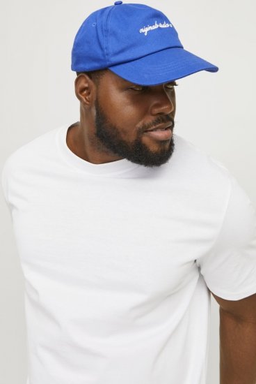 Jack & Jones BRADLEY T-Shirt White - T-shirts - Grote Maten T-shirts Heren
