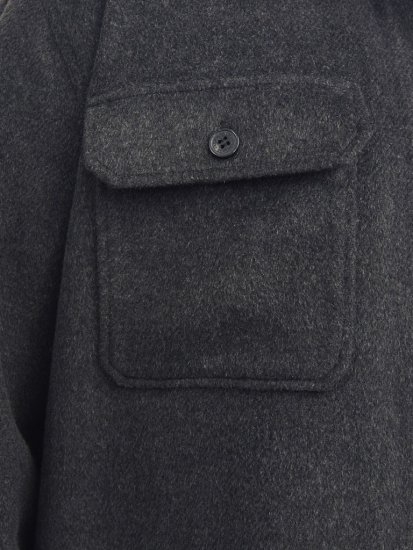 Jack & Jones BRADLEY OLLIE Overshirt LS Black - Overhemden - Overhemden Grote Maten Heren