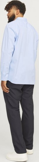 Jack & Jones ARMA LS Shirt Cashmere Blue - Overhemden - Overhemden Grote Maten Heren