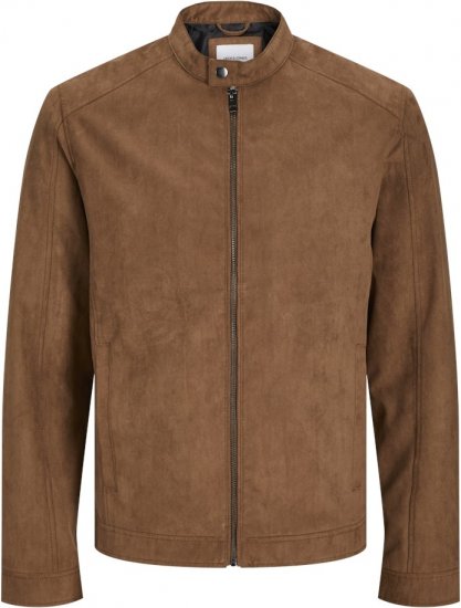 Jack & Jones DYLAN Clean Jacket Brown - Jassen - Grote Maten Herenjassen