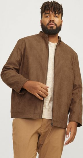 Jack & Jones DYLAN Clean Jacket Brown - Jassen - Grote Maten Herenjassen