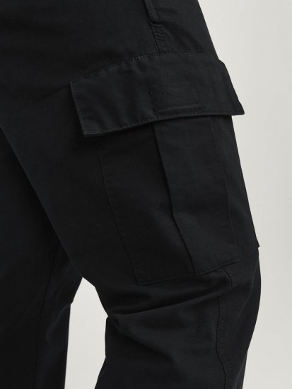 Jack & Jones JPSTKANE JJBARKLEY Cargopants Black - Jeans & broeken - Jeans & Broeken Grote Maten Heren