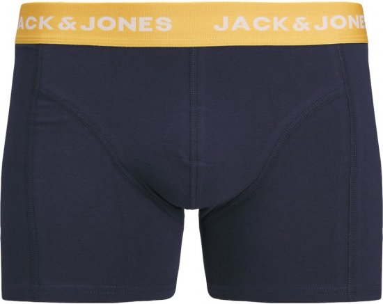 Jack & Jones SKULLROCK Trunks 3-Pack Navy Blazer - Ondergoed & zwem - Grote Maten Ondergoed Heren