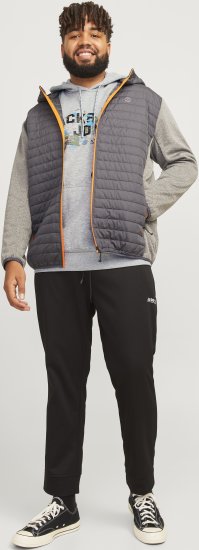 Jack & Jones JCOOUTDOOR Hoodie Light Grey - Sweaters & hoodies - Sweaters & Hoodies Grote Maten Heren